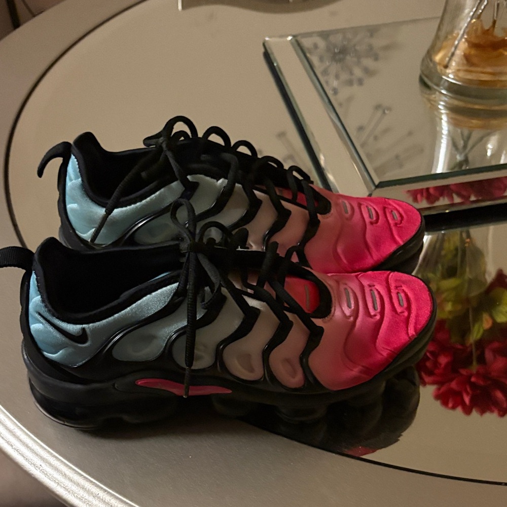Nike Women's Sneakers - Pink and Blue